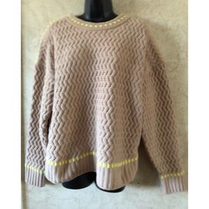 37 Orchard Plush Sweater (Bust 48”Length 23”)